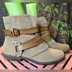 Blowfish Brown Booties NWOT Size 10